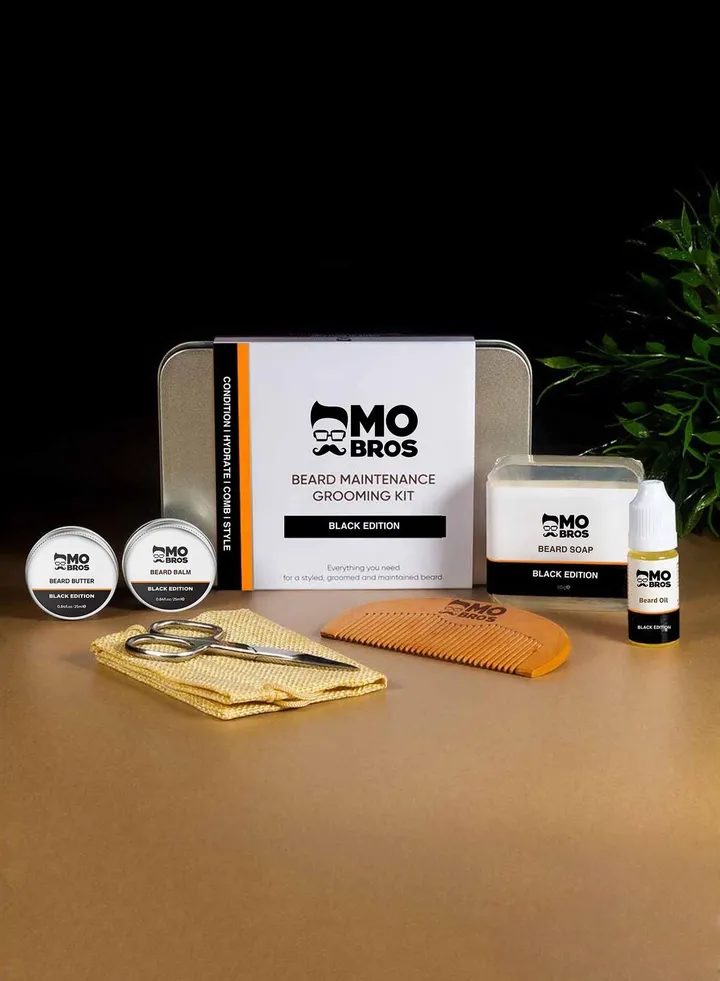 Beard Maintenance Kit - Black Edition