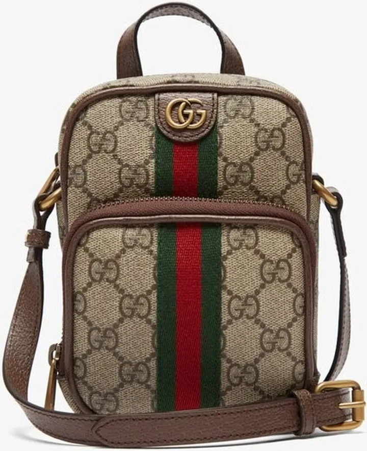 Ophidia Mini Gg Suprme Canvas Cross-body Bag