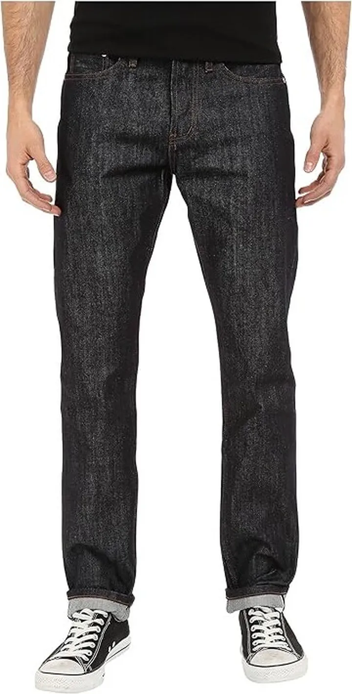 The Unbranded Brand Tapered in Indigo Selvedge (Indigo Selvedge) Men's Jeans