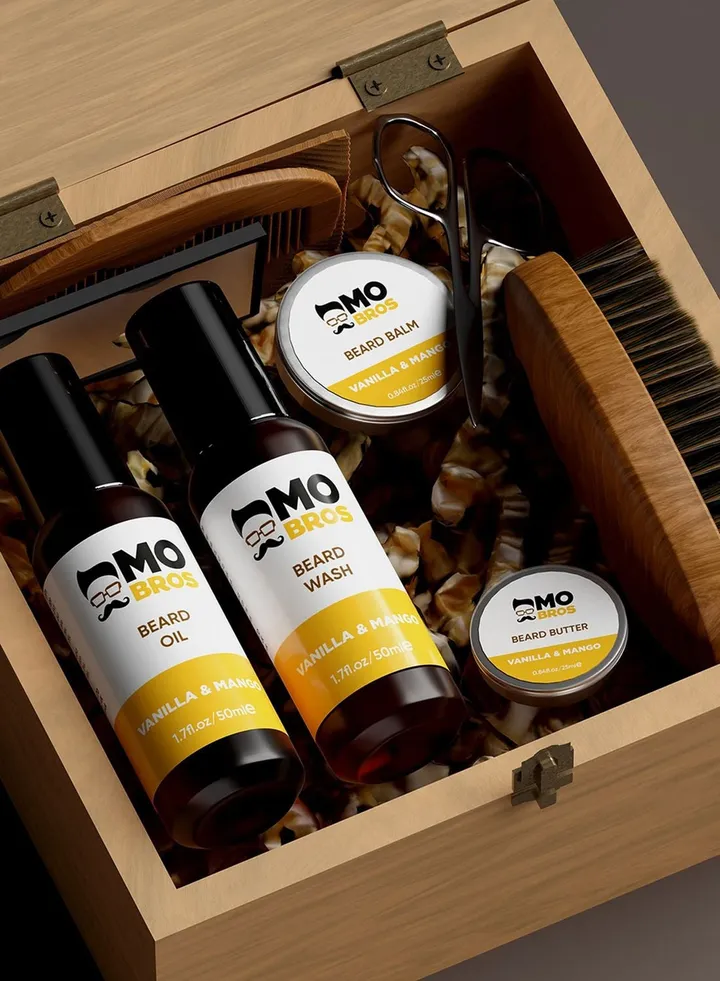 Signature Beard Care Kit - Vanilla & Mango