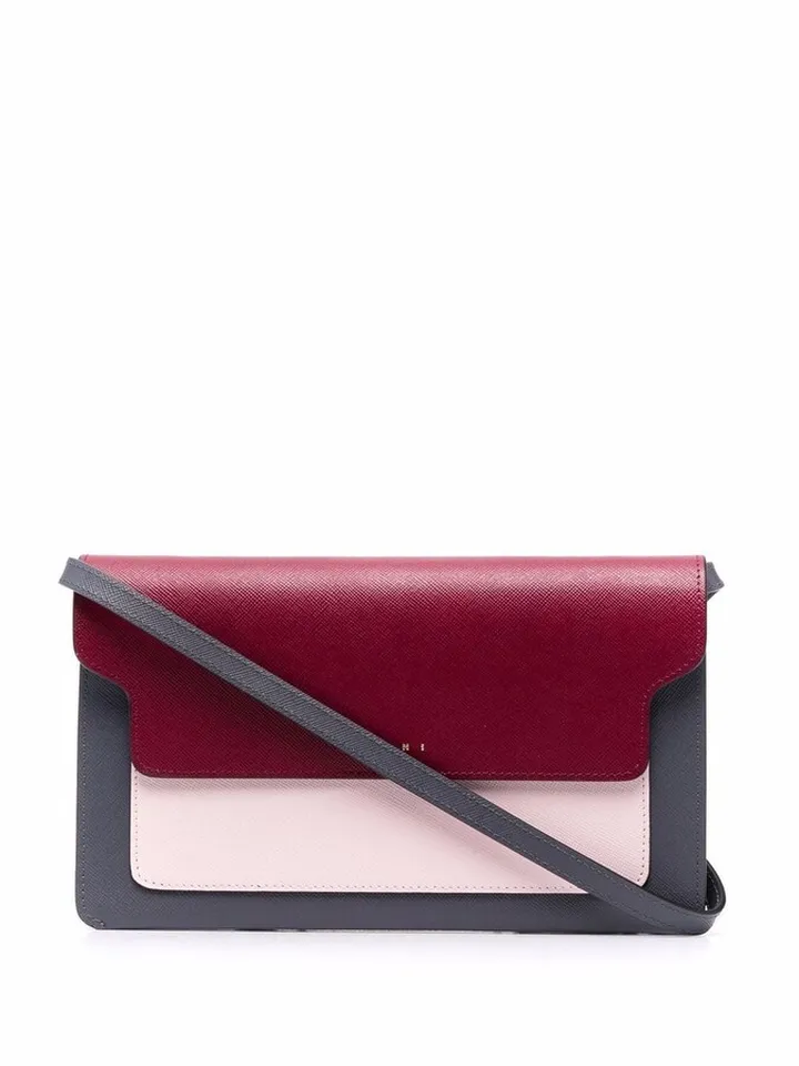 Colour-Block Crossbody Bag