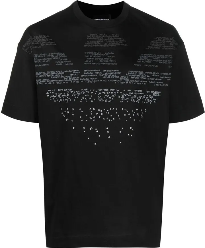 logo-print cotton T-shirt