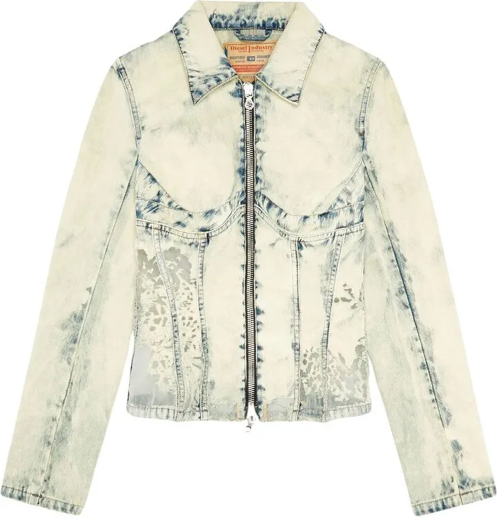 Zipped Bomber Jacket