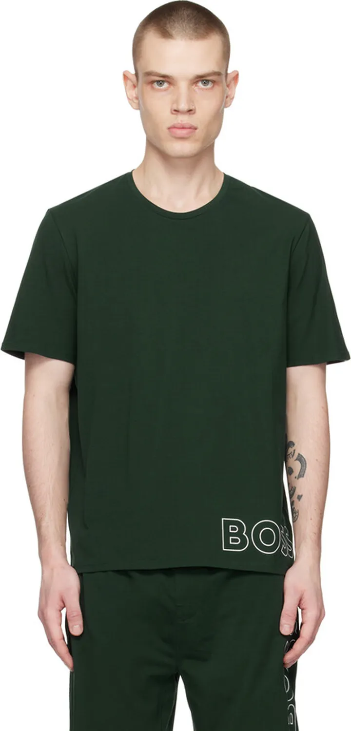 BOSS Green Printed T-Shirt