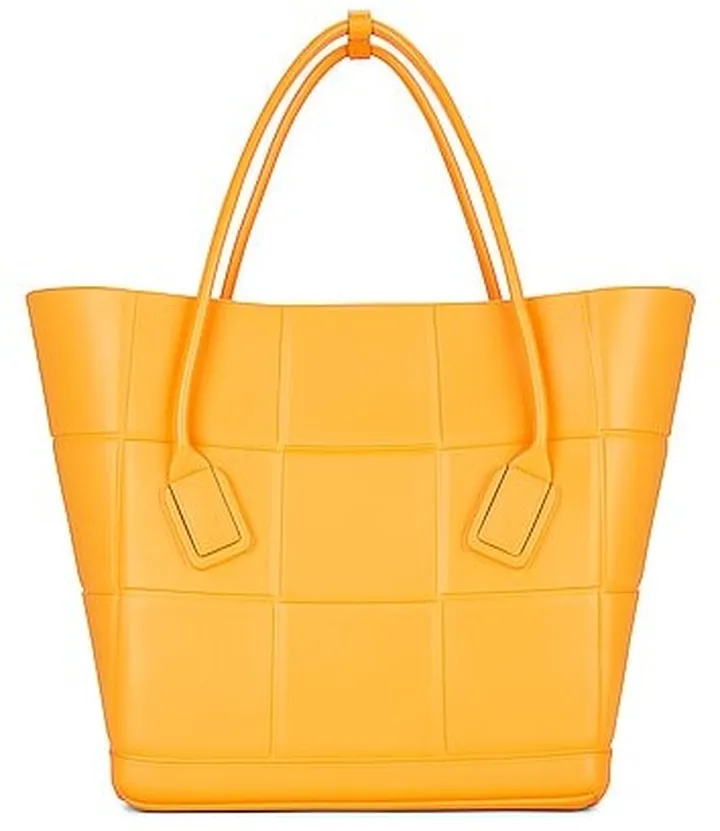 Bottega Veneta Medium Arco Shopping Tote Bag in Orange