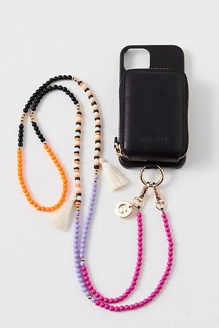 Beaded Strap Necklace by iPhoria at Free People