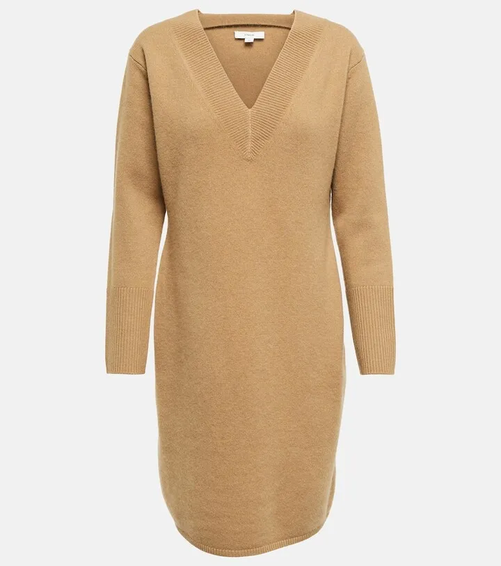 Wool and cashmere dress