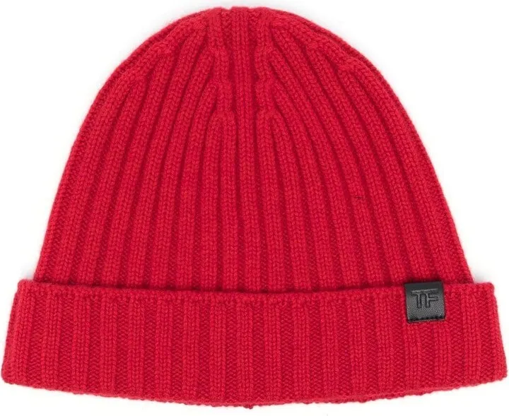Ribbed-Knit Beanie Hat