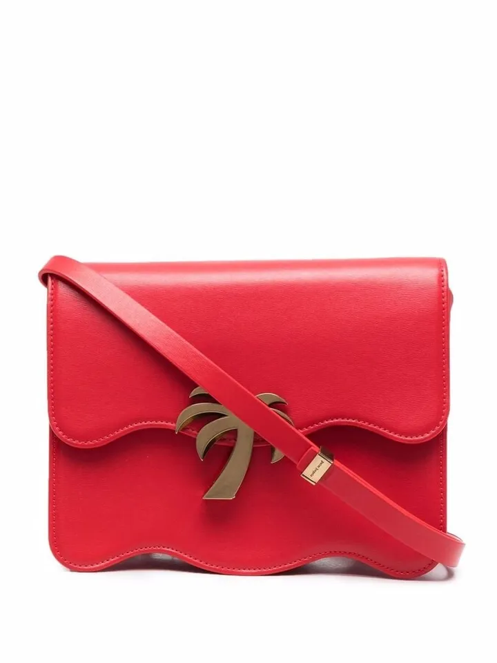 Palm Beach scalloped crossbody bag