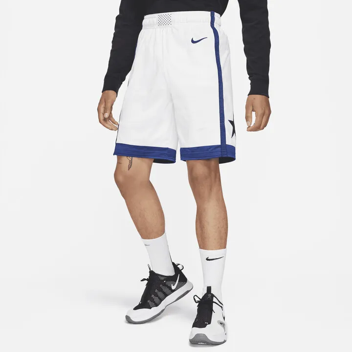 Nike Men's Team USA Authentic (Home) Basketball Shorts in White