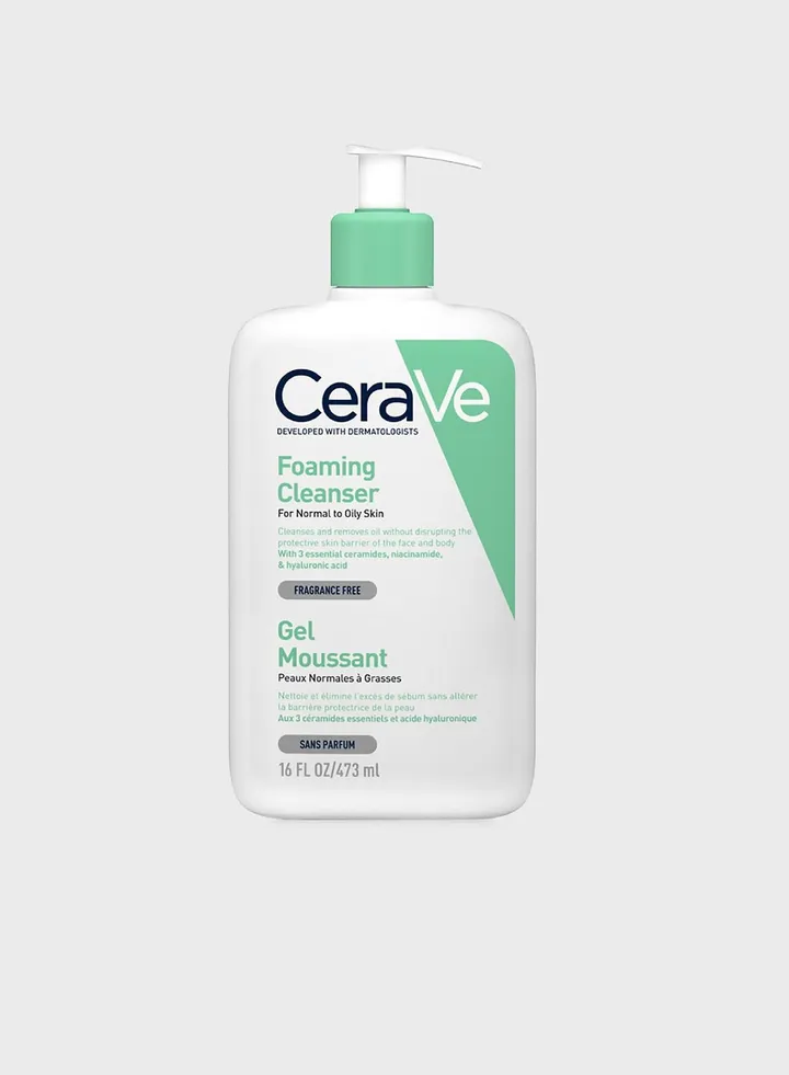 Foaming Cleanser for Normal to Oily Skin with Hyaluronic Acid 473Ml