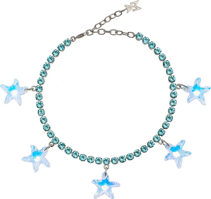 Women's Starfish Daryl Crystal Anklet