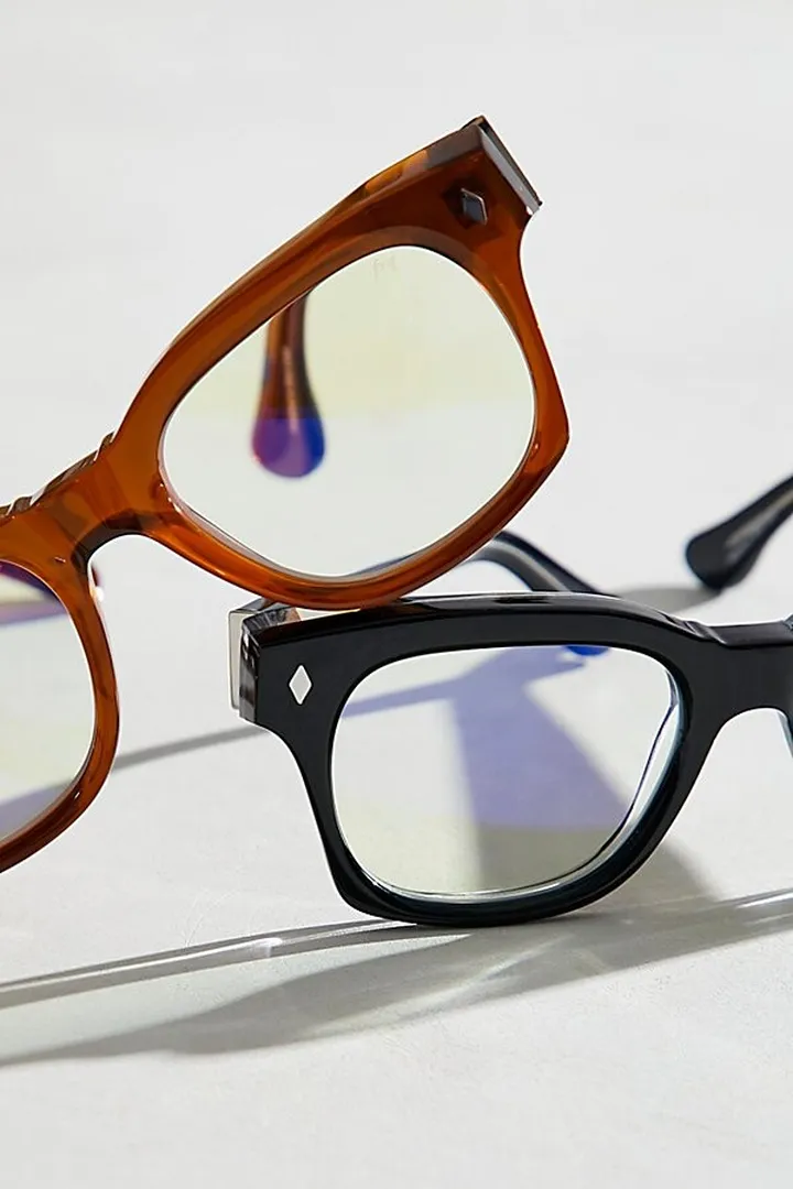 Muzzy Blue Light Readers by Caddis at Free People