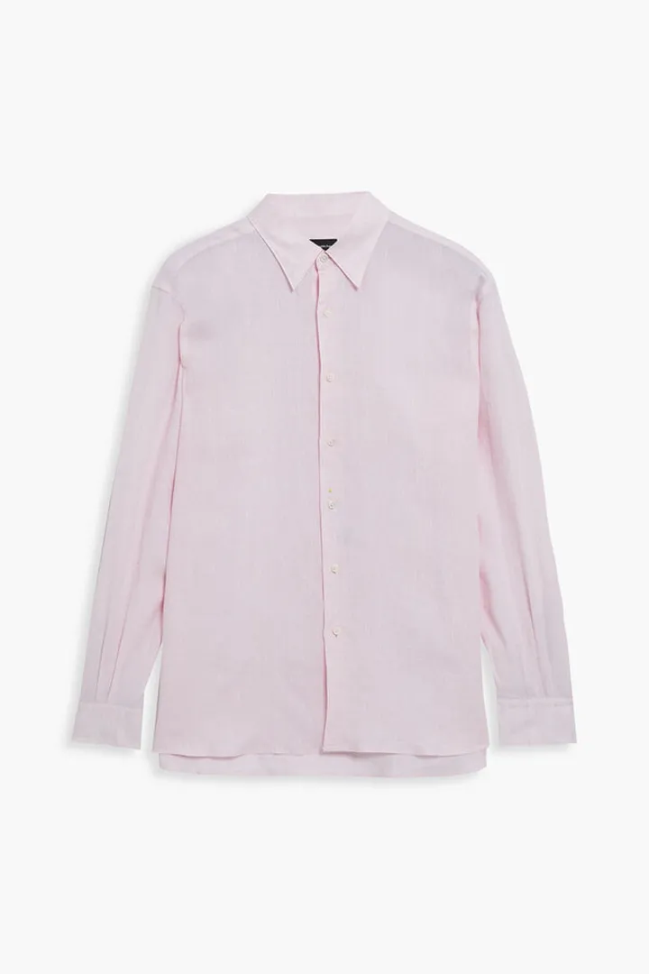 Slub-linen shirt
