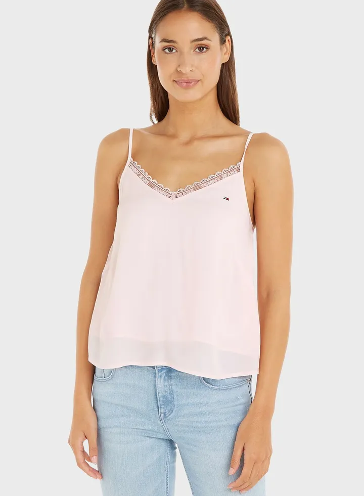 Strappy Knitted Top