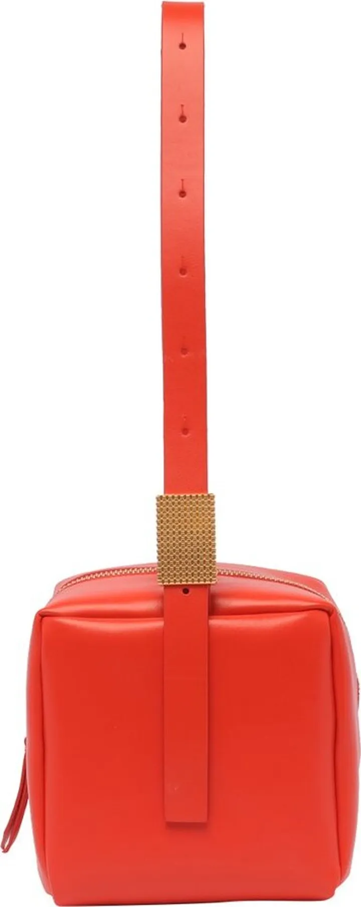 Lanvin Tempo Zip-Up Shoulder Bag