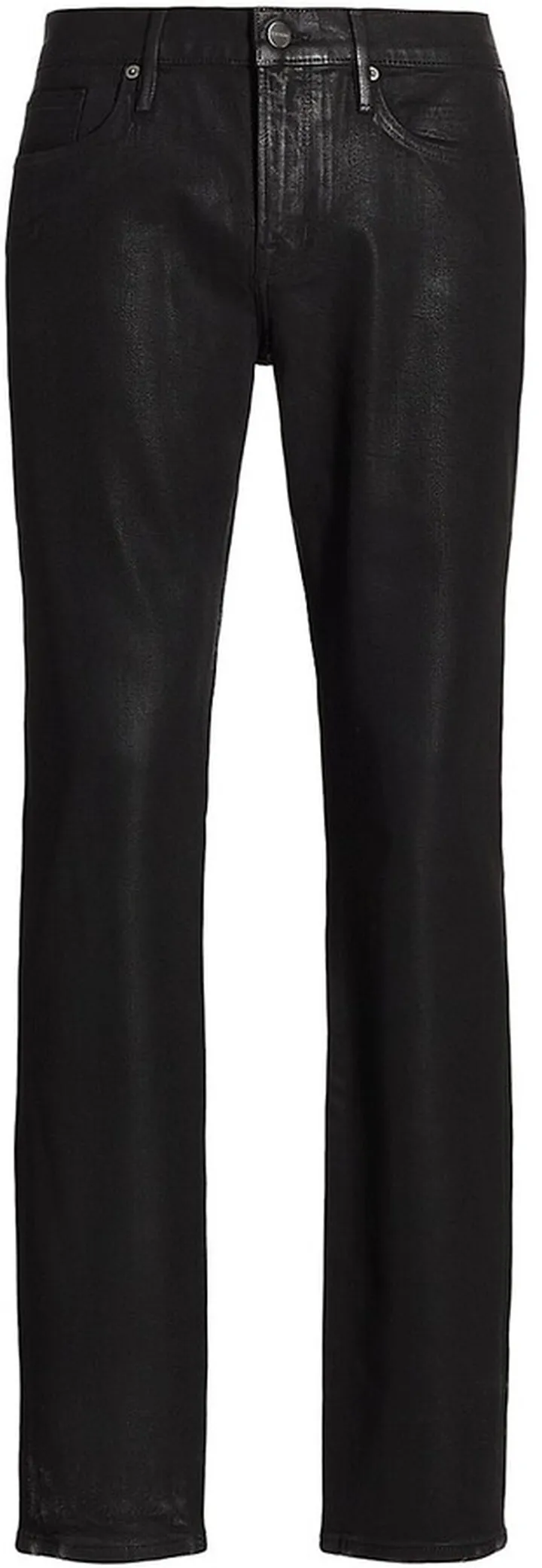L'Homme Coated Skinny Jeans