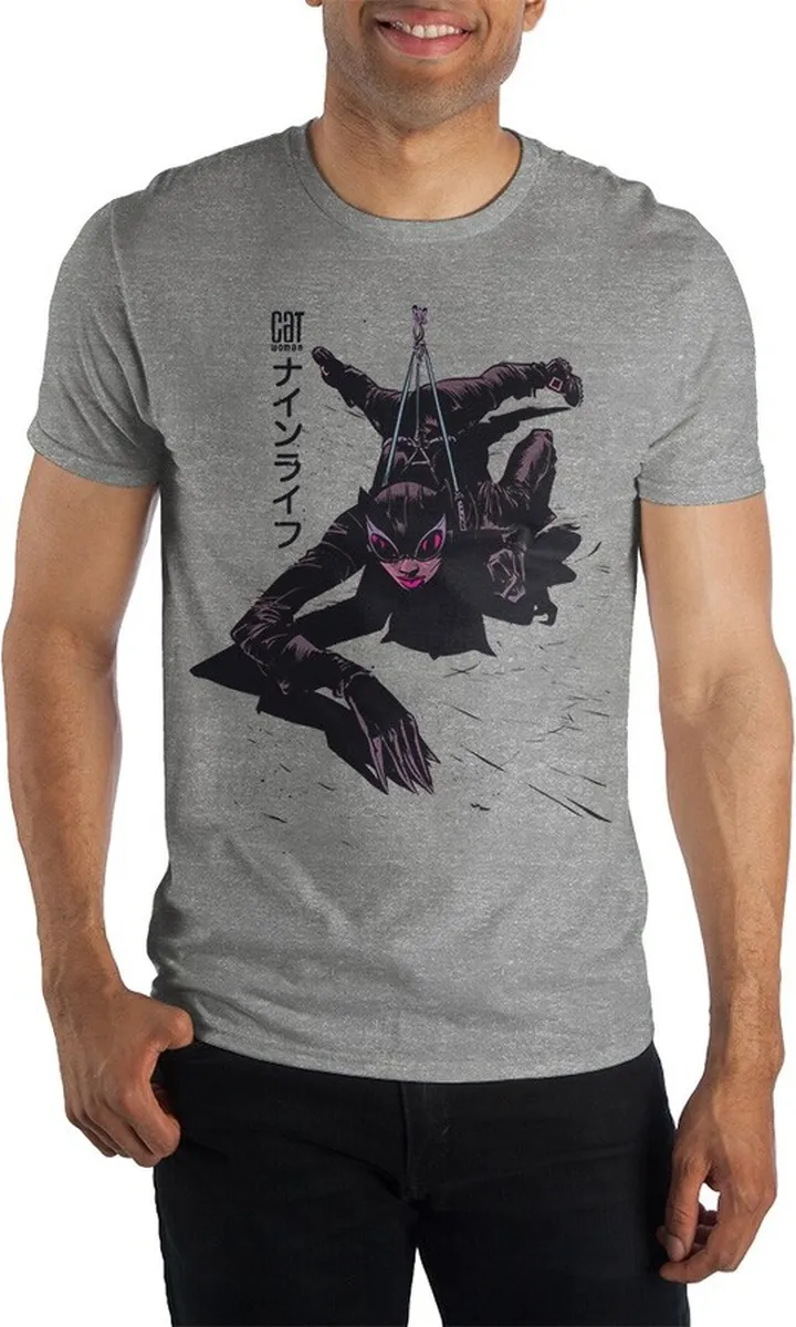 DC Comics Catwoman Short-Sleeve T-Shirt-3X-Large