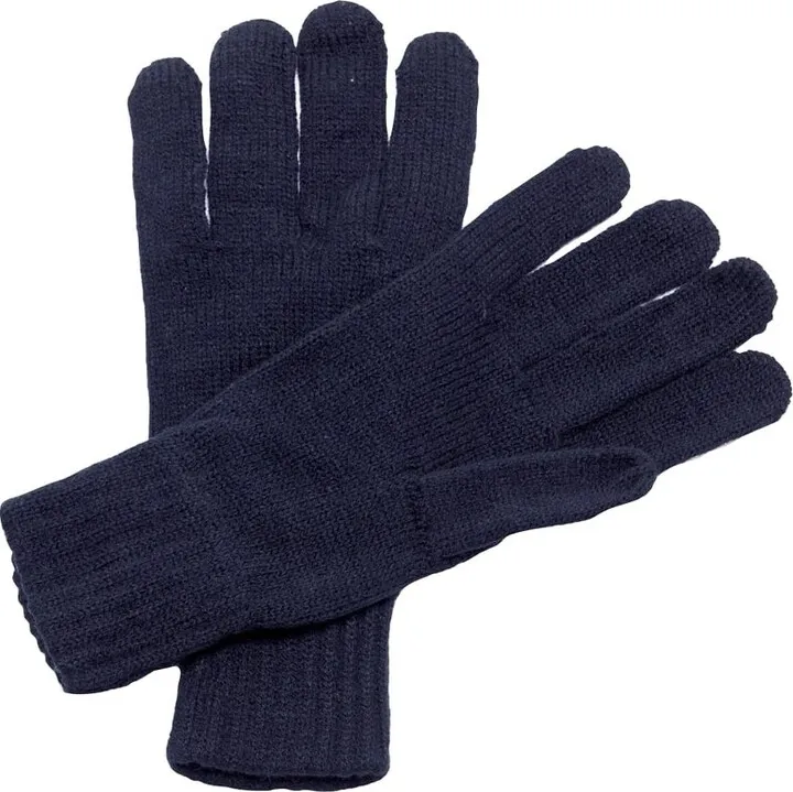 Regatta Unisex Knitted Winter Gloves - Navy
