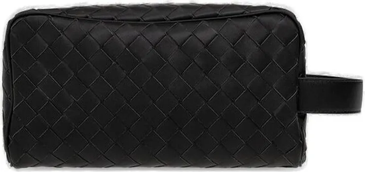 Bottega Veneta Woven Zipped Makeup Bag