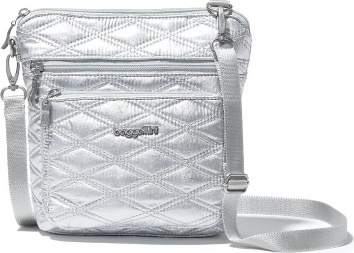 Baggallini Modern Pocket Crossbody Bag - Grey