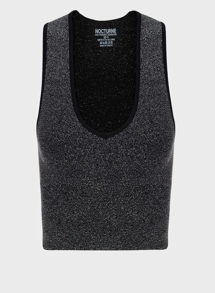 V-Neck Crop Top