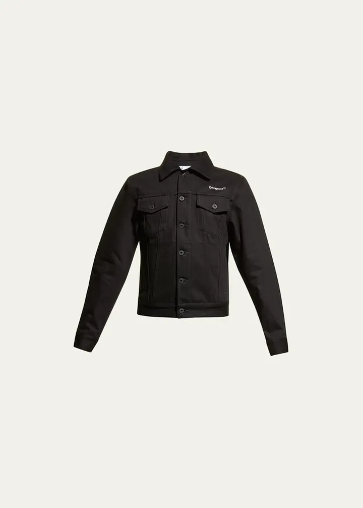 Men's Slim-Fit Denim Jacket