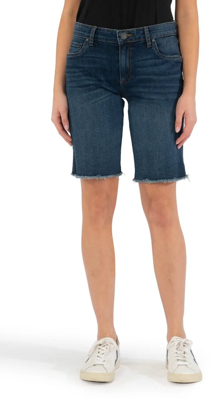 Natalie Denim Bermuda Shorts