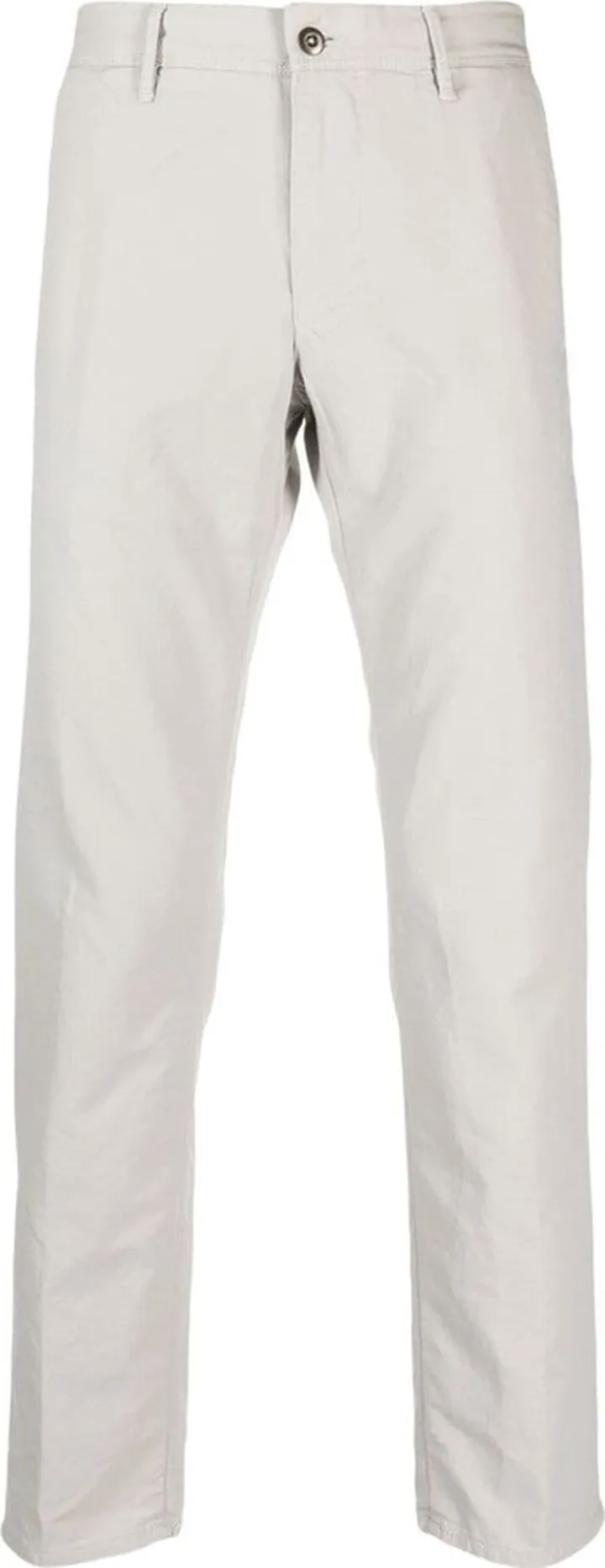 Cropped Straight-Leg Trousers