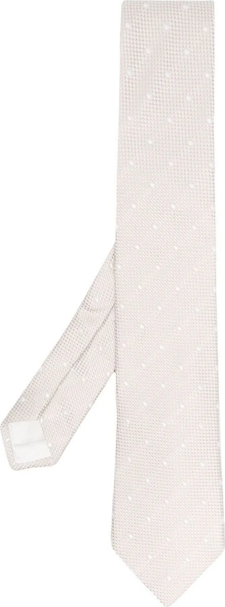 Polka Dot Jacquard Tie