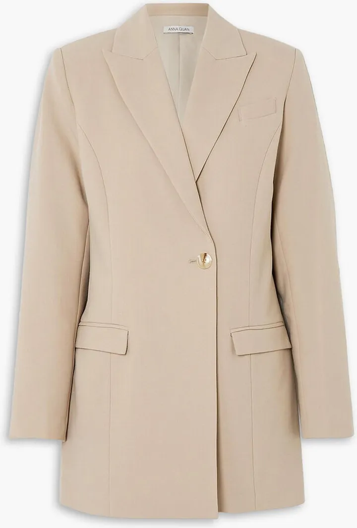 Sienna twill blazer