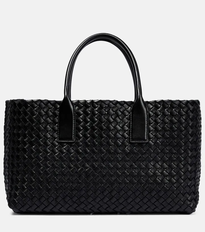 Cabat Small leather tote bag