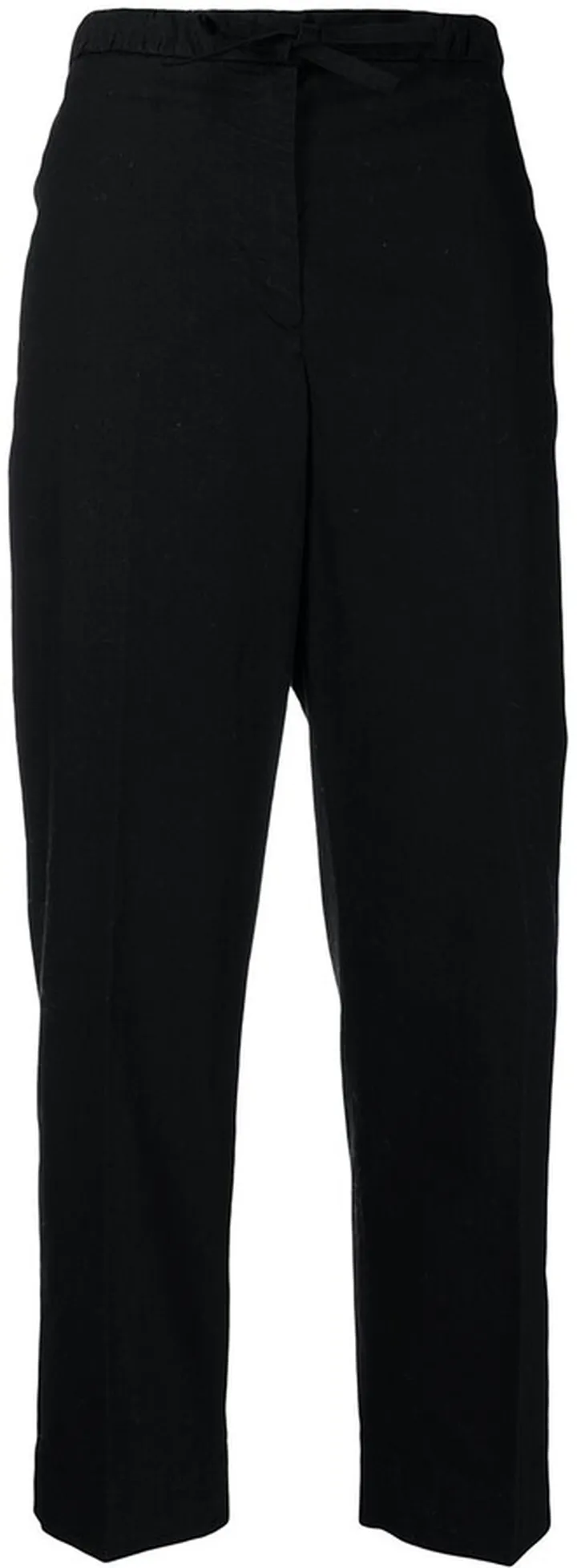 Straight-Leg Cropped Pants