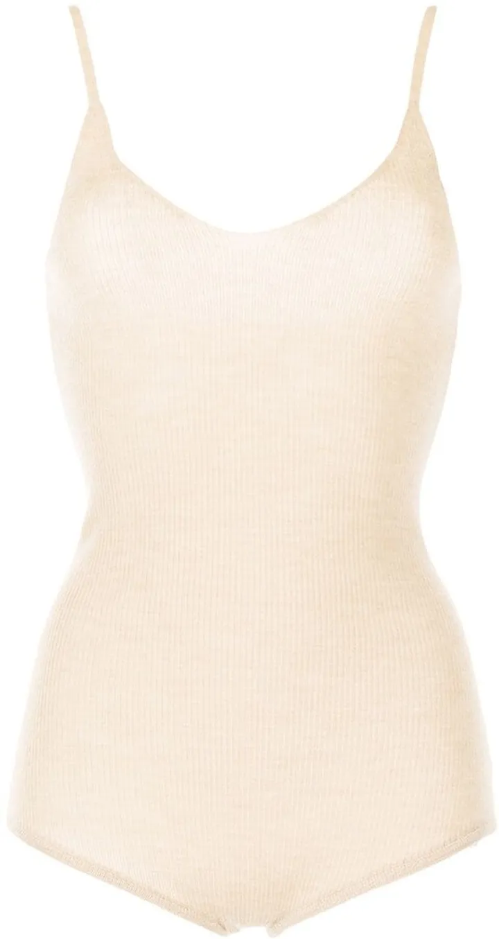 Joni fine-knit cashmere bodysuit