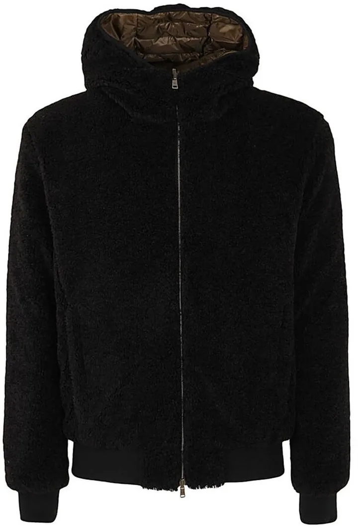 Herno Hooded Reversible Bomber Jacket