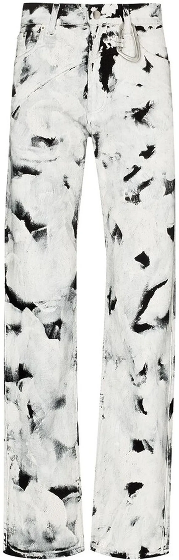 Chrysalis paint-effect jeans