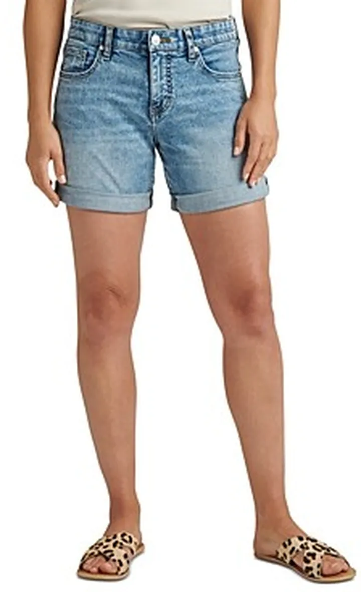 Jag Jeans Alex Denim Boyfriend Shorts in Resort Blue