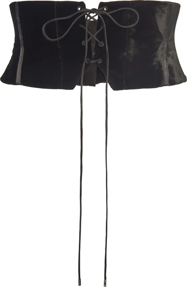 Women's Viscose Velvet Waist Cincher