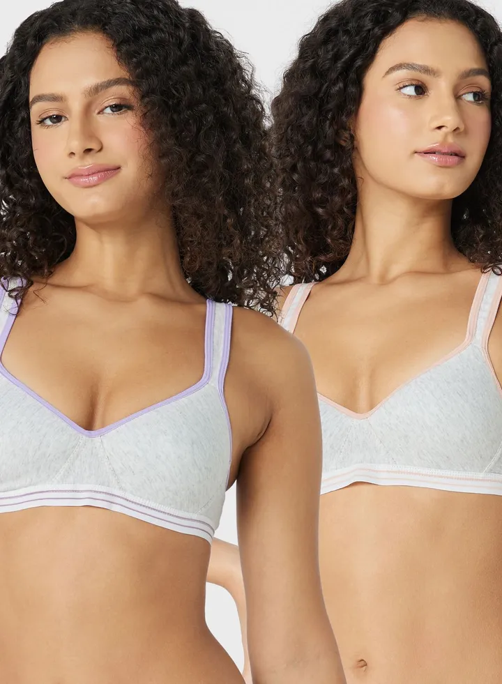 2 Pack T-Shirt Bra