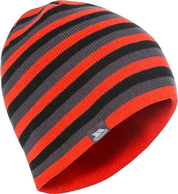 Trespass Trespass Mens Coaker Beanie Hat (Flame) - Orange