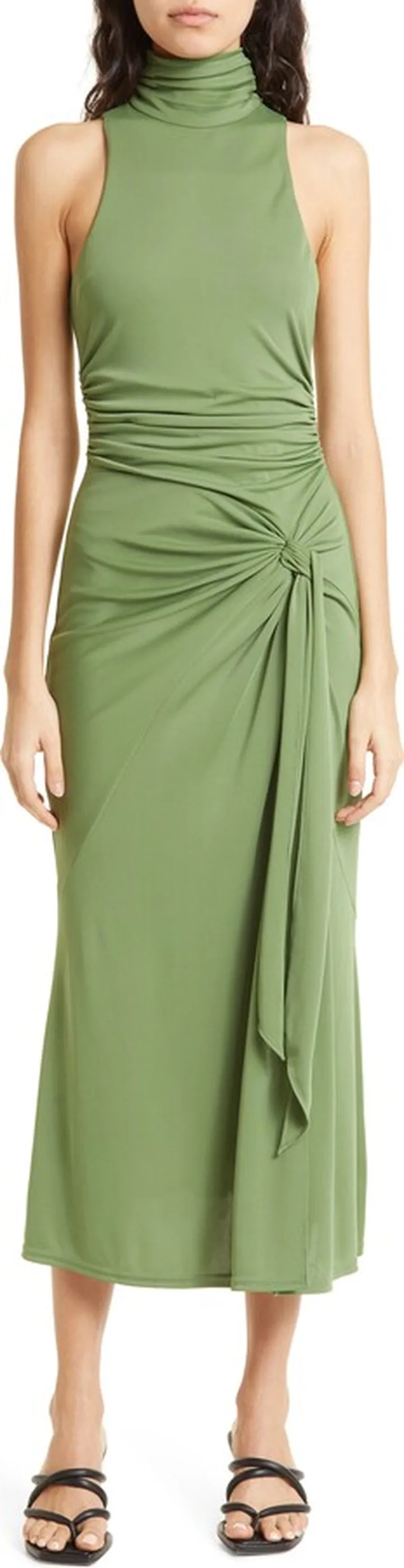 Rori Scrunch Neck Body-Con Dress