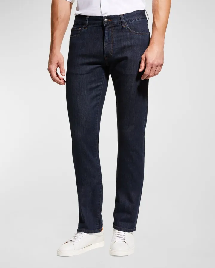 Men's 5-Pocket Stretch Denim Jeans
