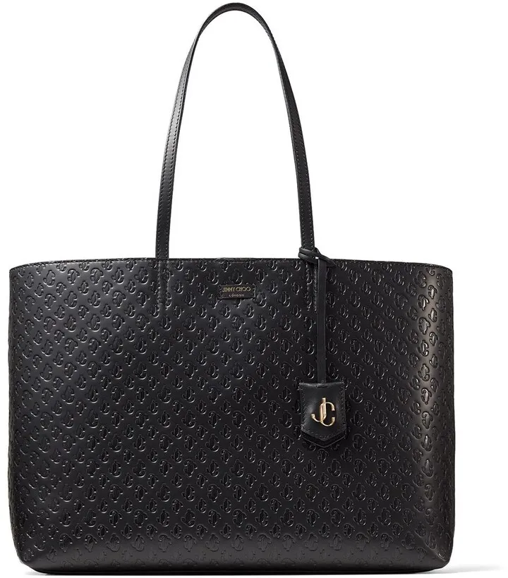 Nine2Five debossed monogram tote