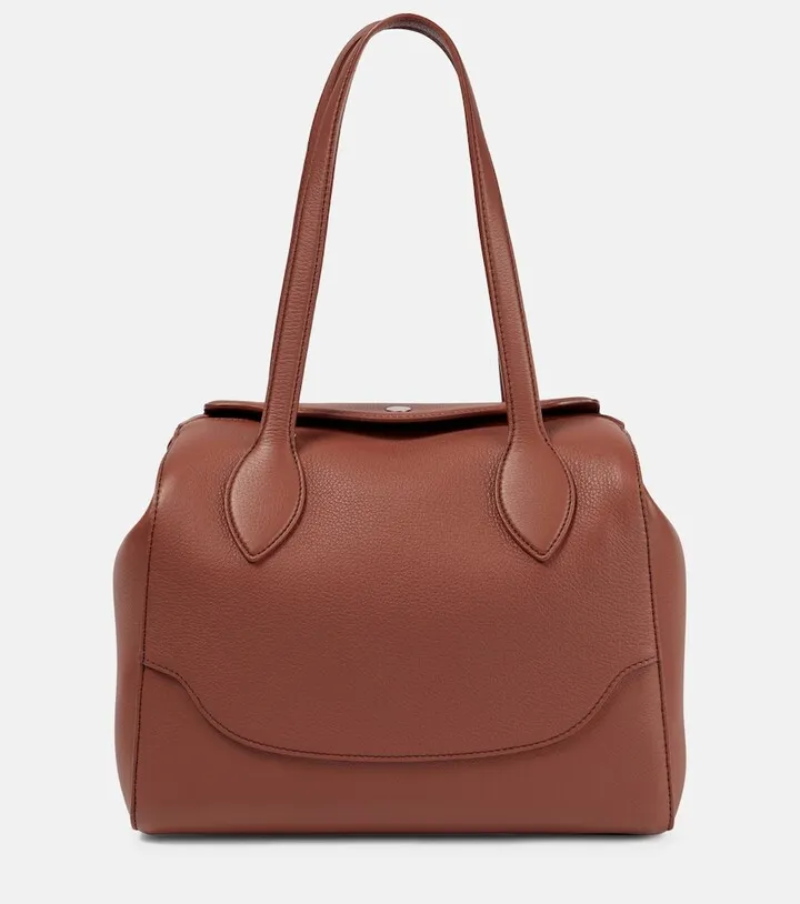 Sesia Happy Day Medium leather shoulder bag