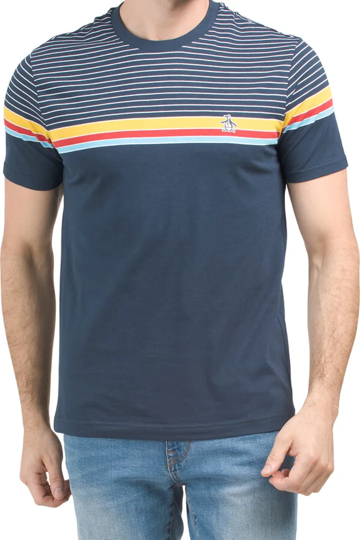 Fashion Engineered Stripe T-shirt