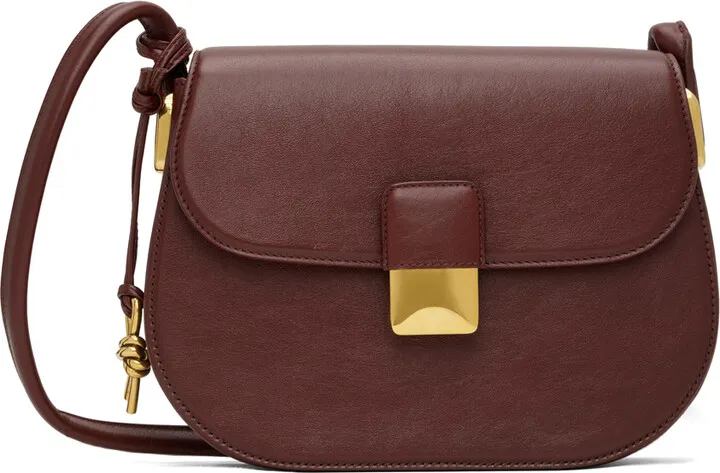 Bottega Veneta Burgundy Small Desiree Bag