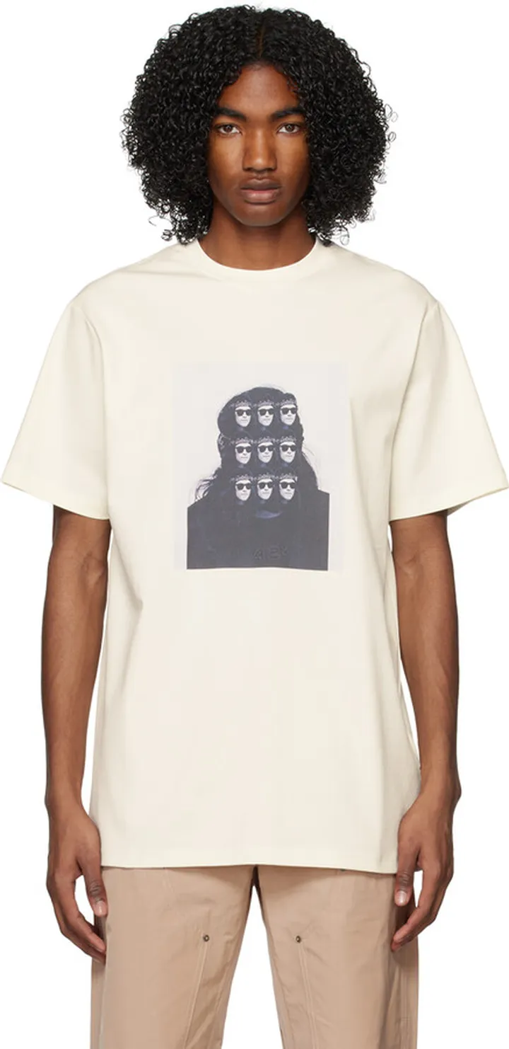 424 White Graphic T-Shirt