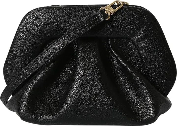 Gea Vegan Laminated Black Bag