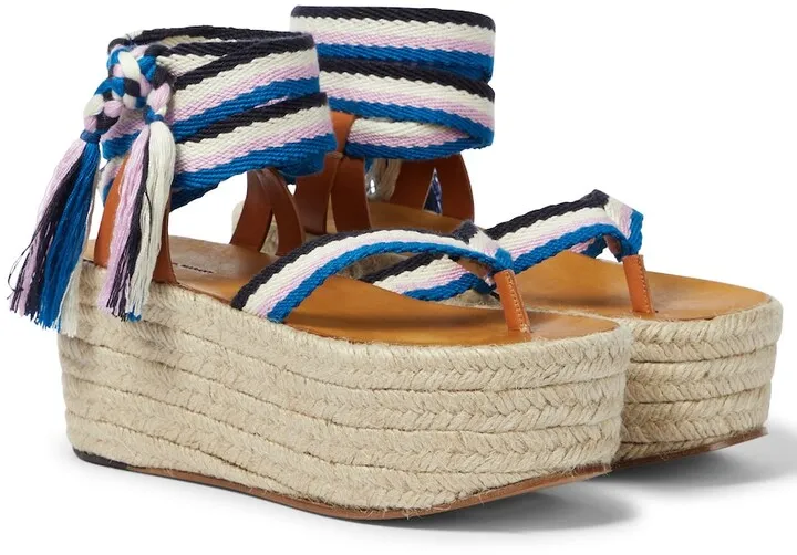 Mezzee platform espadrille sandals