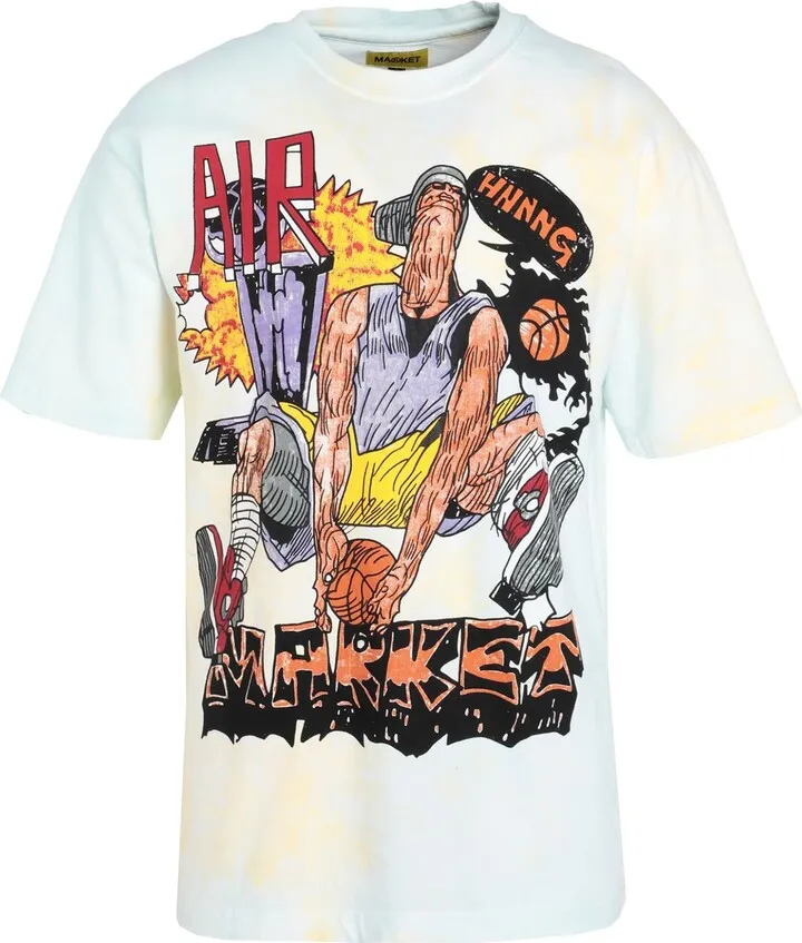 Chinatown Hnnng Tie-dye T-shirt T-shirt Sky Blue
